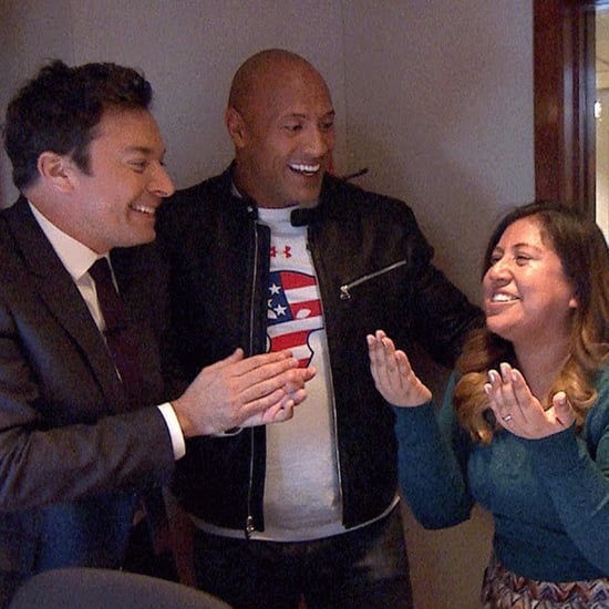 Dwayne Johnson Surprises Military Family on Tonight Show