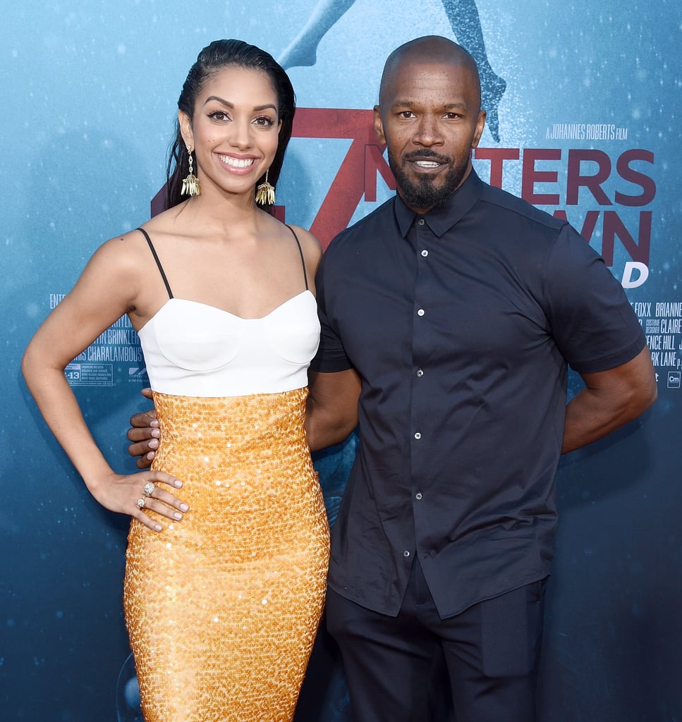 Jamie Foxx and Sylvester Stallone at 47 Meters Down Premiere