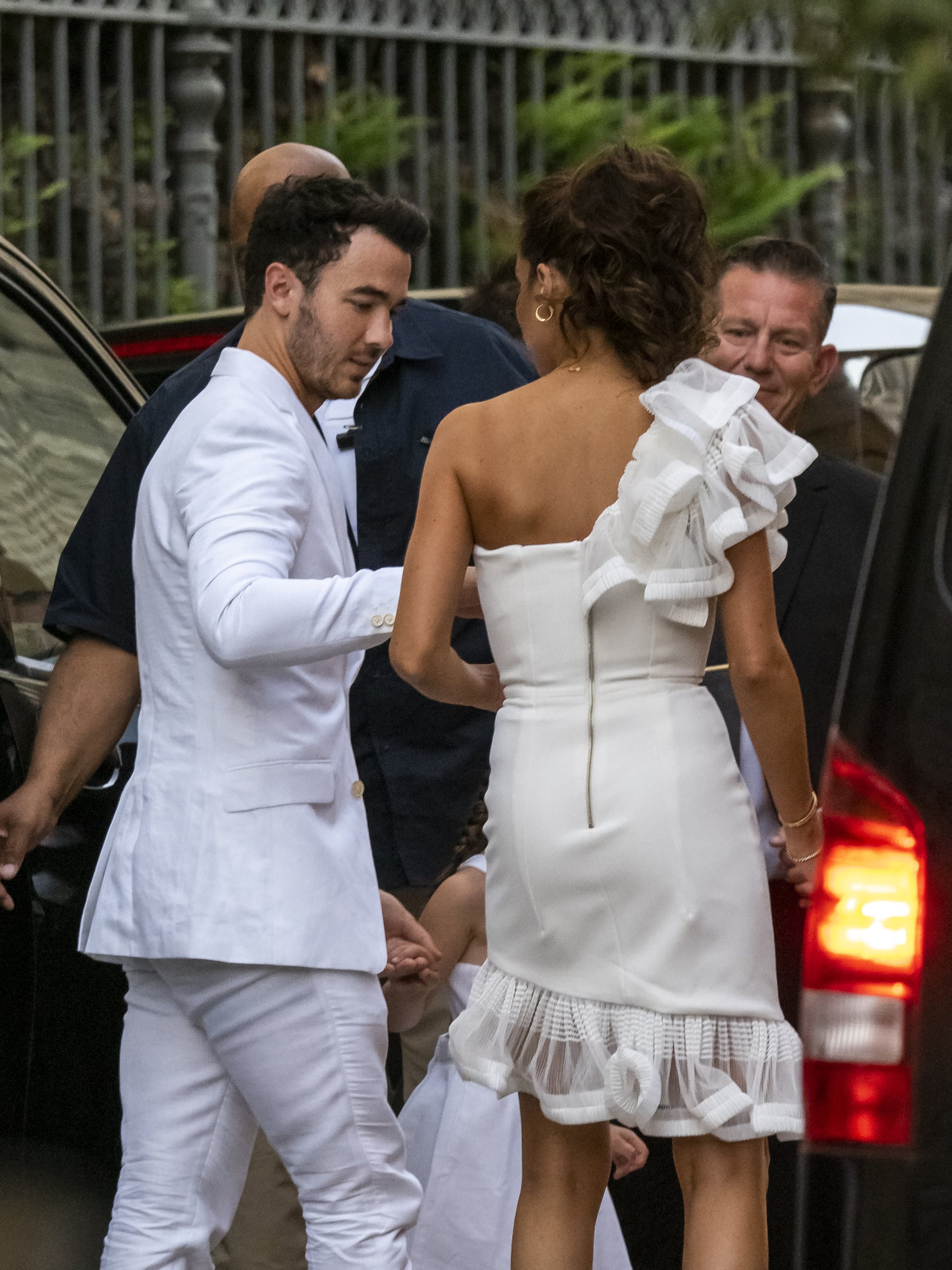 Joe Jonas and Sophie Turner Wedding Guests Style