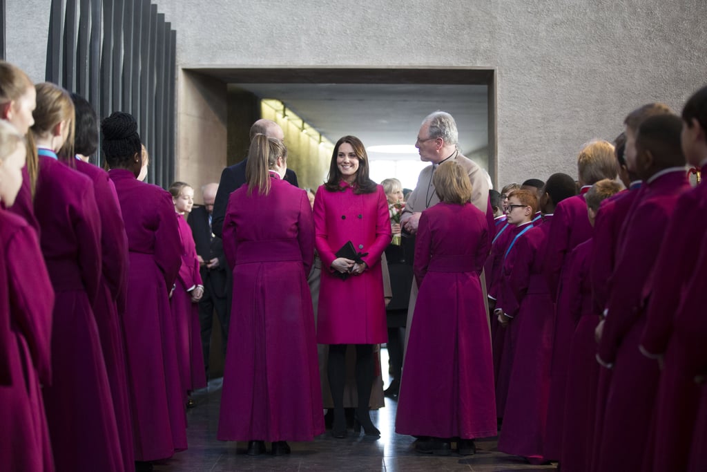 Prince William and Kate Middleton in Coventry Jan 2018