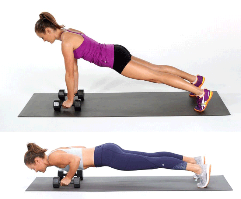 Dumbbell Push-Up