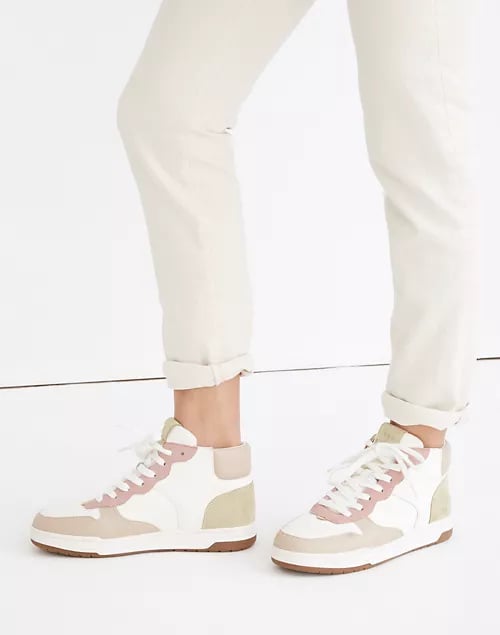 Cool Sneakers: Madewell Court High-Top Sneakers