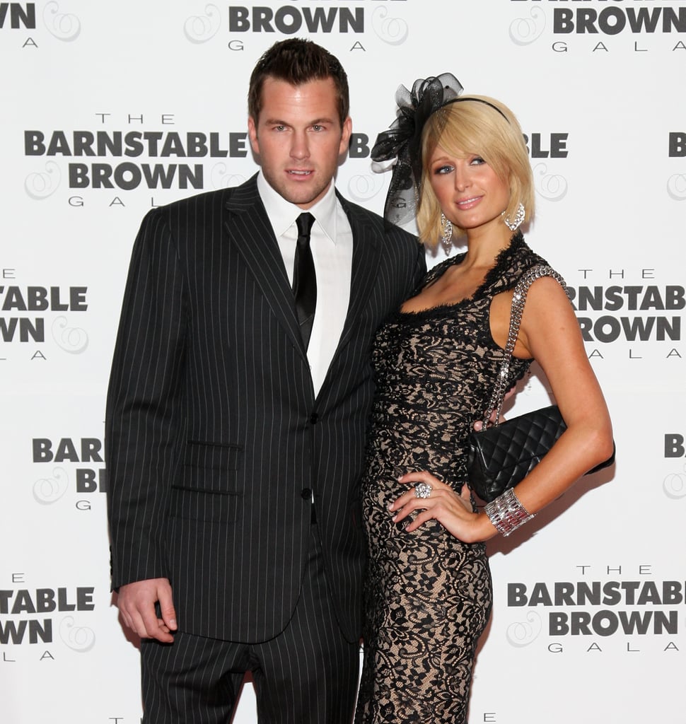 Paris Hilton and then-boyfriend Doug Reinhardt celebrated the 2009 Derby at the Barnstable Brown Party.