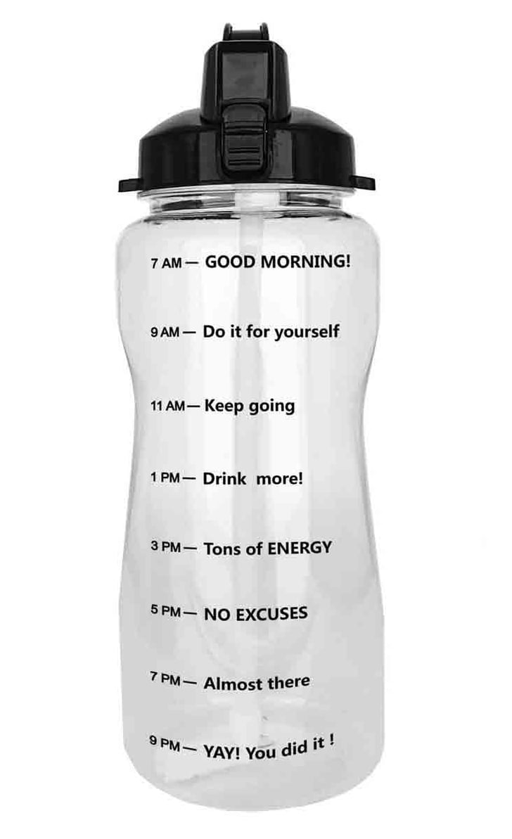 QuiFit Daily 64 Ounce Water Bottle Best Water Bottle Gifts POPSUGAR 