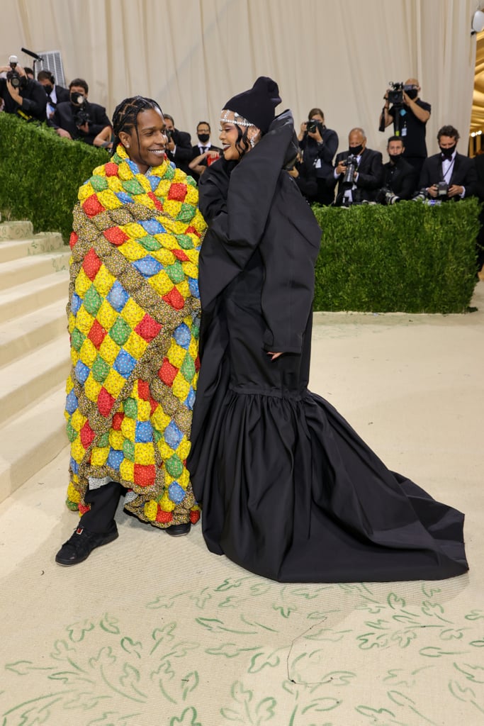 Rihanna and A$AP Rocky Cosy Up at 2021 Met Gala | Photos