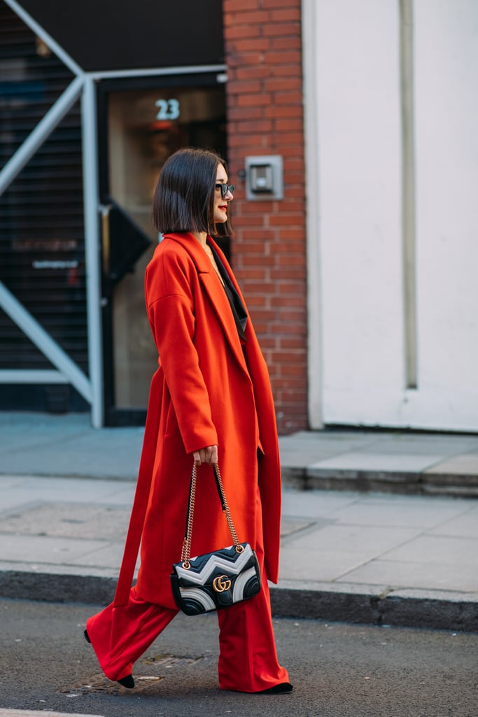 Day 2 | Street Style at London Fashion Week Fall 2018 | POPSUGAR ...