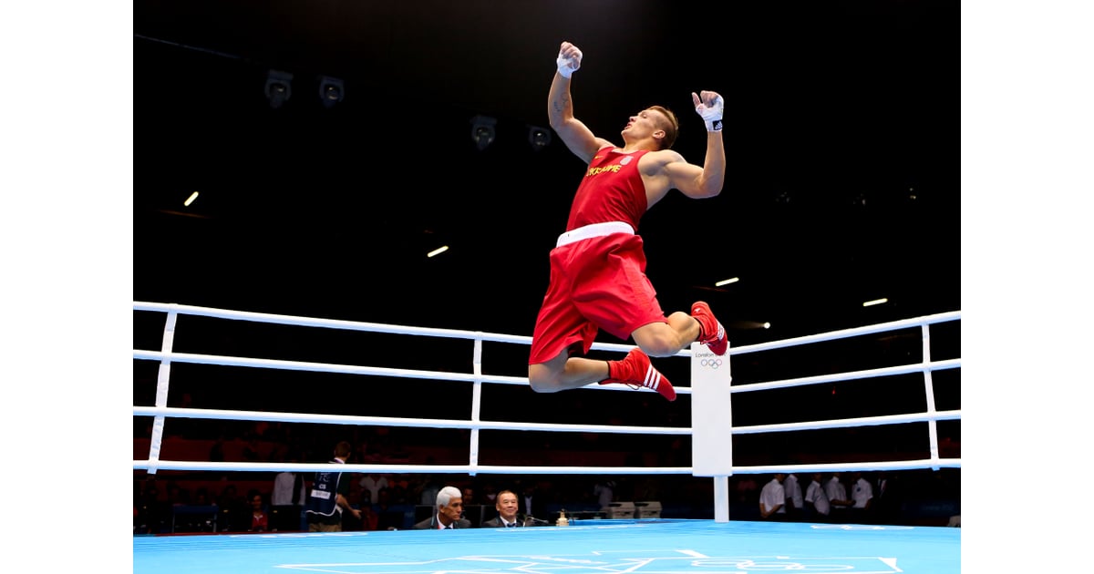 Ukraine S Oleksandr Usyk Jumped In The Air After Winning His Boxing Olympic Crying Pictures