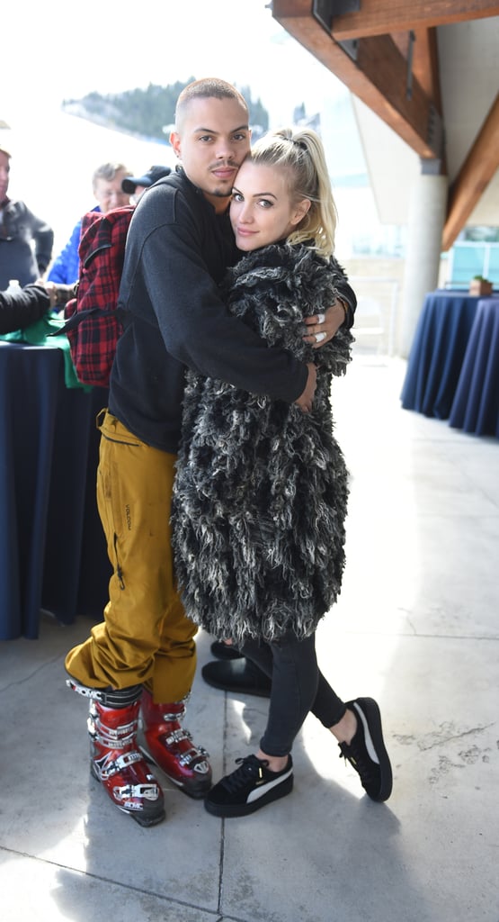 Ashlee Simpson and Evan Ross at Operation Smile's Ski Event