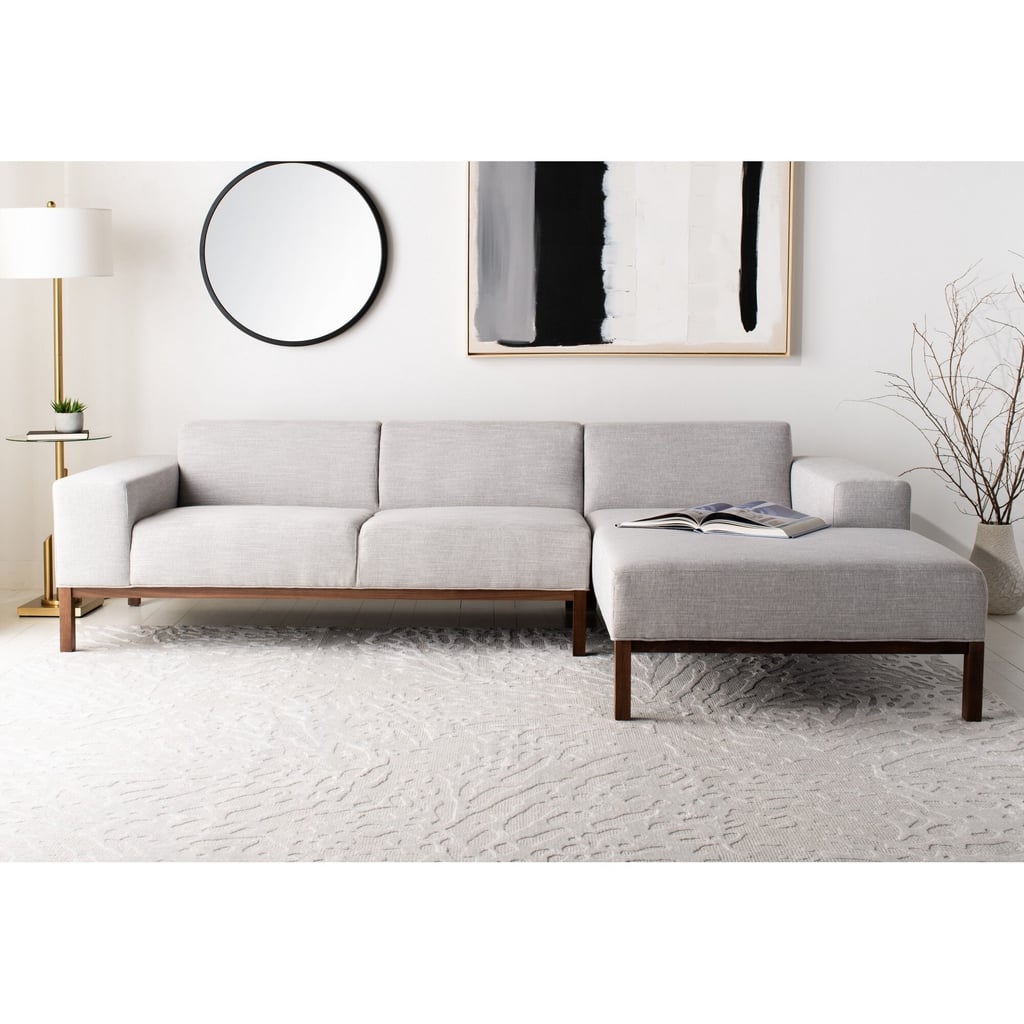 Dove 109.45" Wide Left Hand Facing Sofa & Chaise