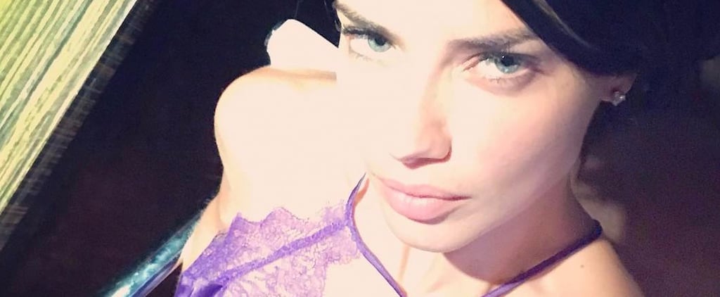 Adriana Lima's Sexy Slip January 2017