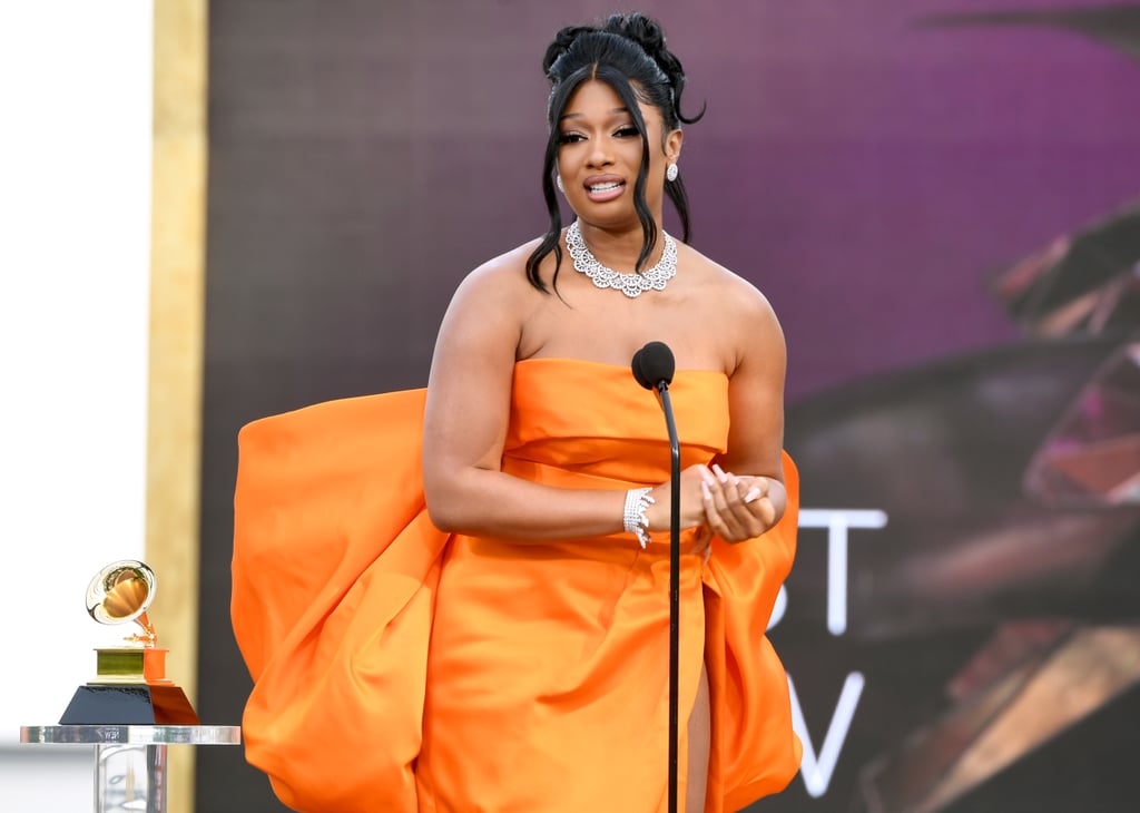 Watch Megan thee Stallion's Emotional Speech at Grammys 2021