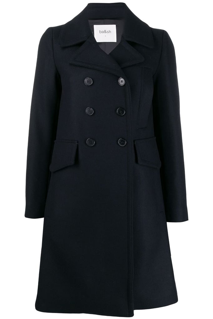 Ba&Sh Neila Double Breasted Coat