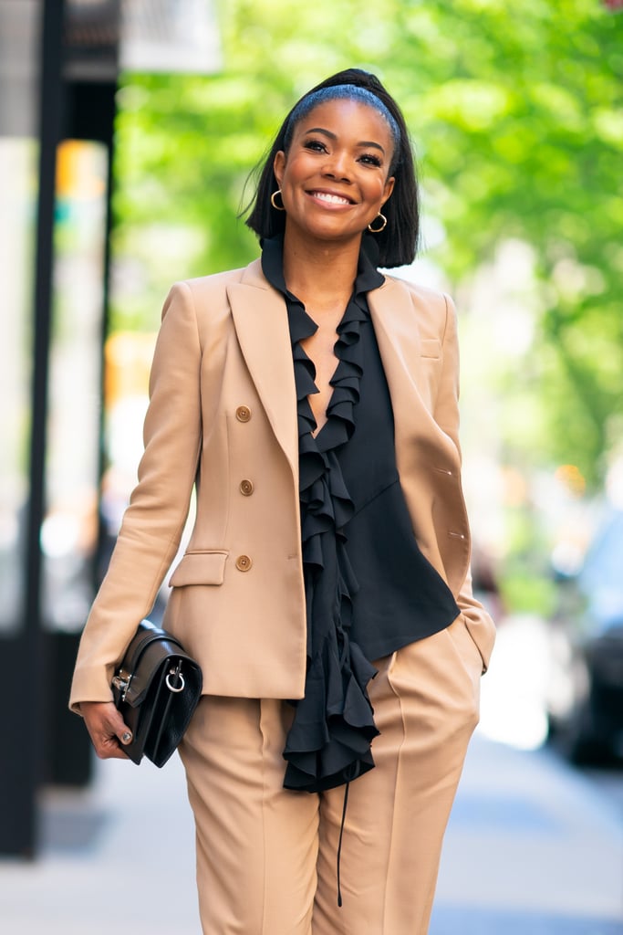 Gabrielle Union With Long Hair Last Month