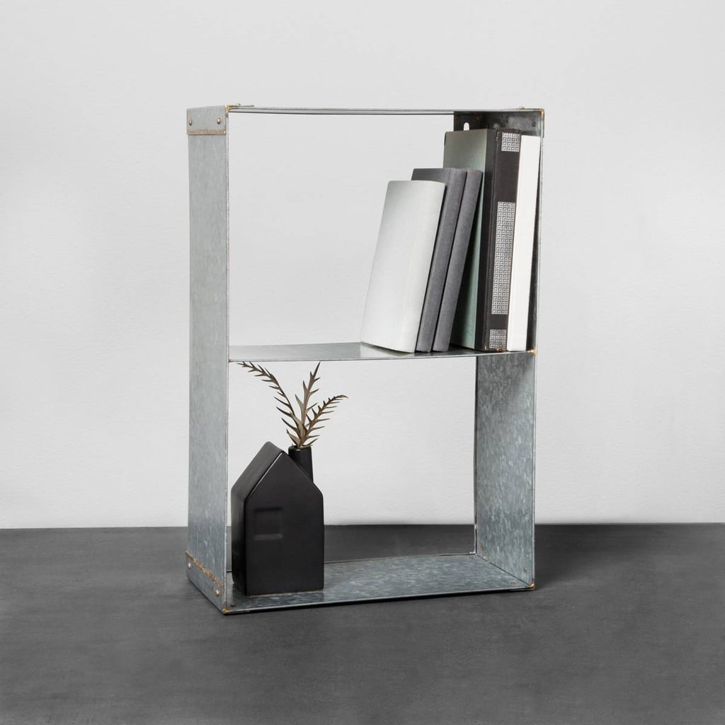 Hearth & Hand With Magnolia Galvanized Metal Wall Shelf