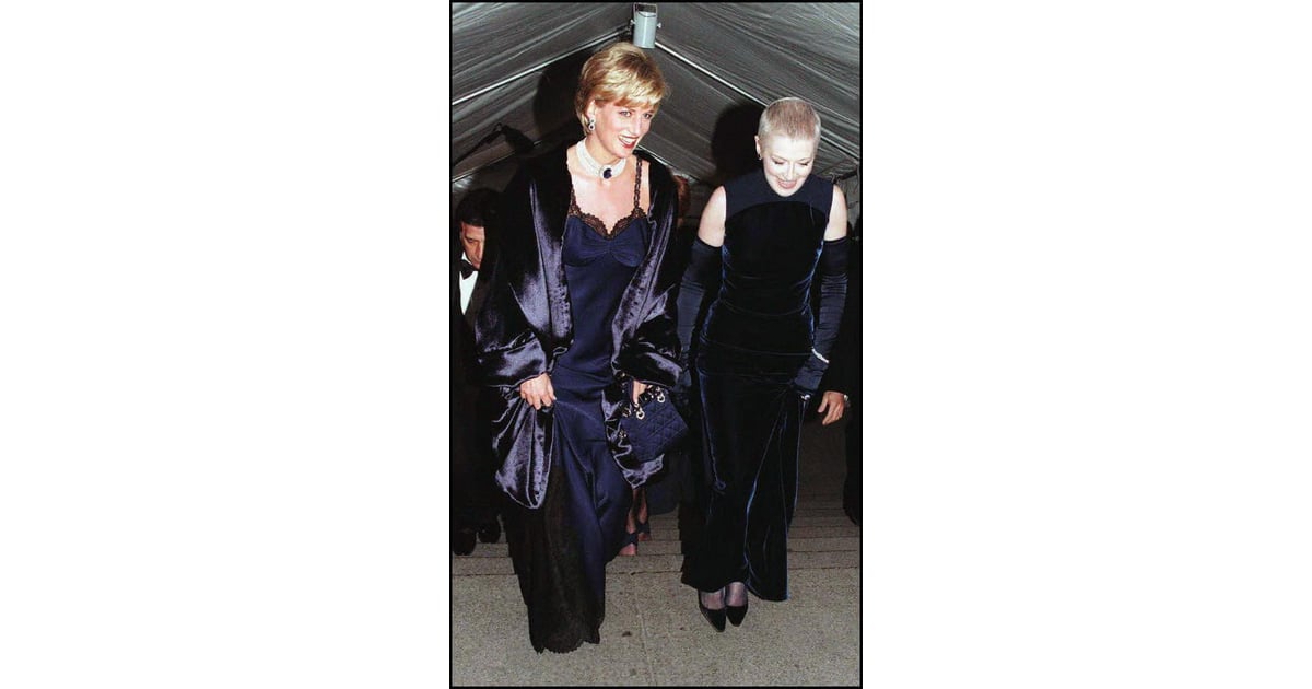 See Princess Diana's Dior Met Gala Slip Dress | POPSUGAR ...