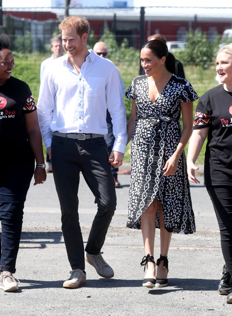 Meghan Markle's Wrap Dress South Africa September 2019