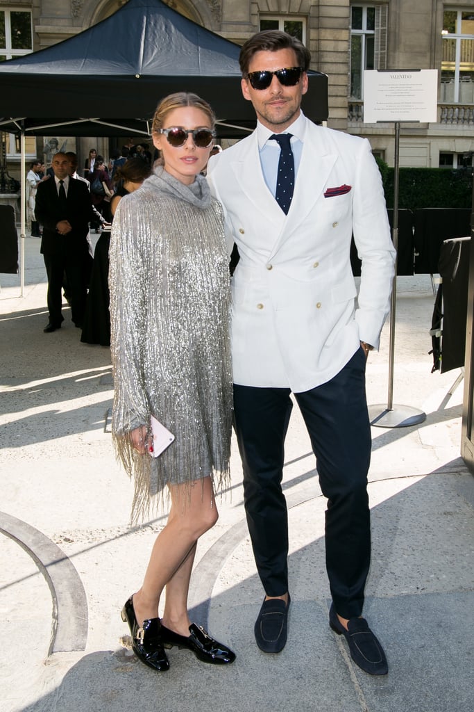 Olivia on Her Husband Johannes Huebl's Fashion Sense