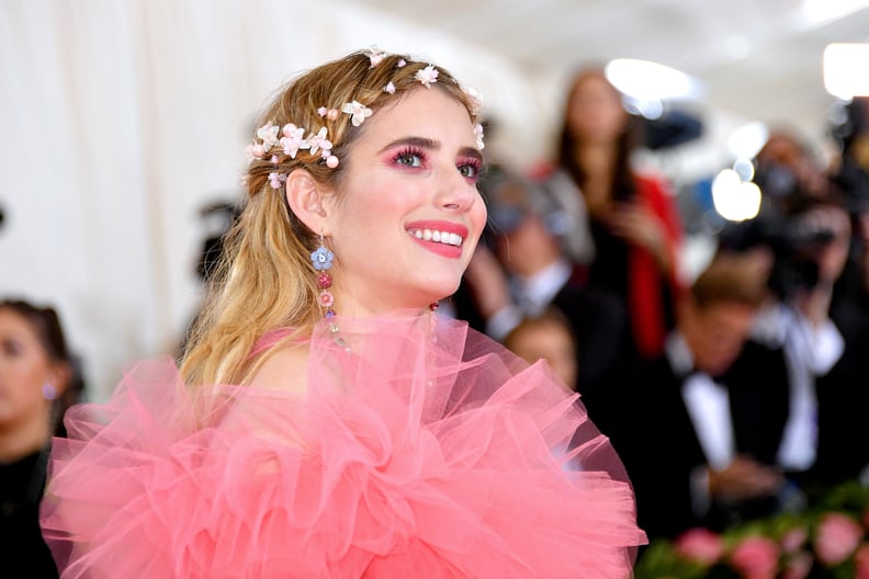 Emma Roberts Taking Influence From Chanel at the Met Gala