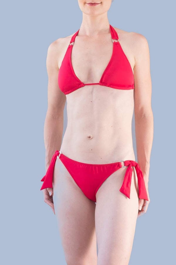 Myskova Anna Red Bikini