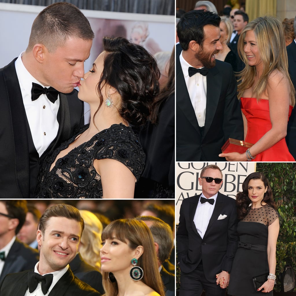 Celebrity Couples At Award Shows 2013 Popsugar Love And Sex