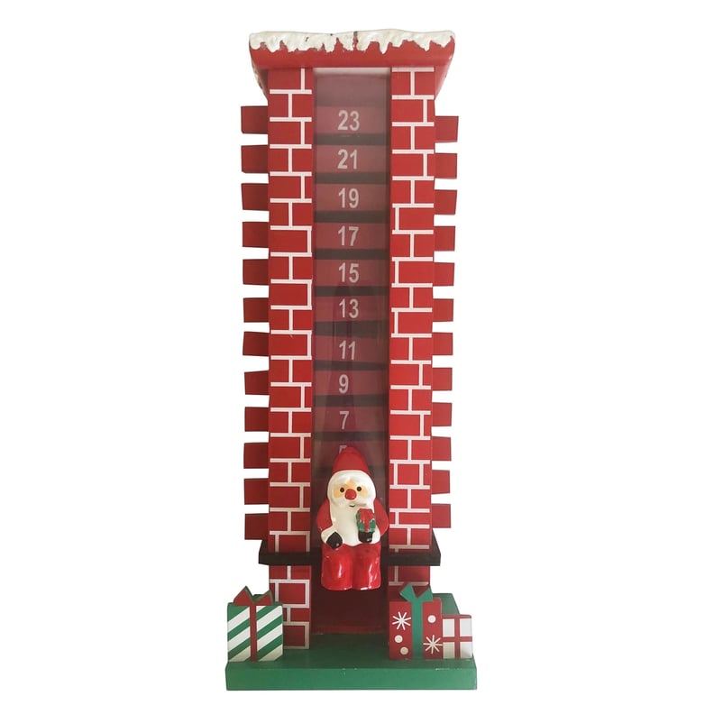 Santa Clause Chimney Advent Calendar