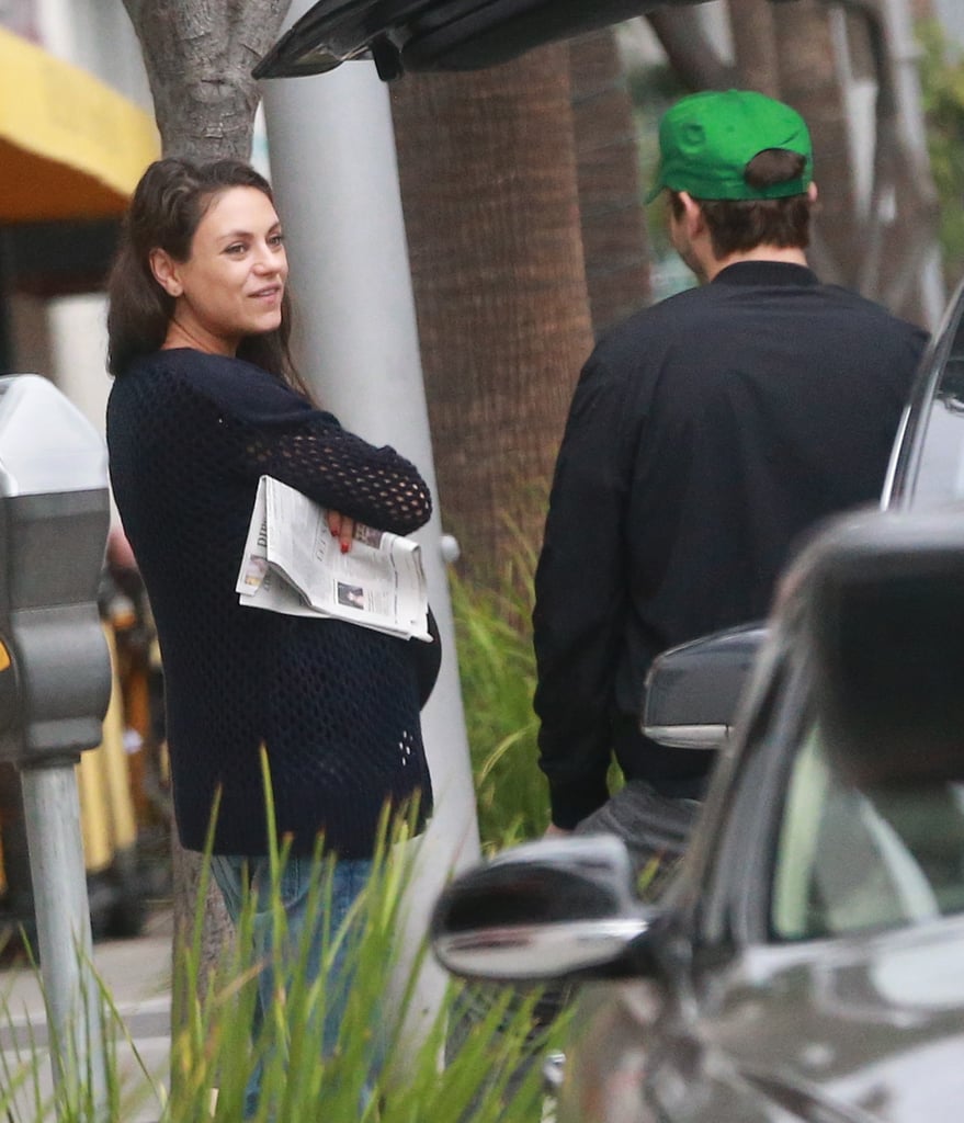 Ashton Kutcher and Mila Kunis Out in LA October 2016