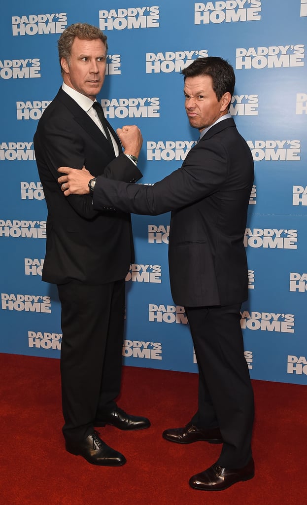 Mark Wahlberg and Will Ferrell on Daddy's Home Red Carpet