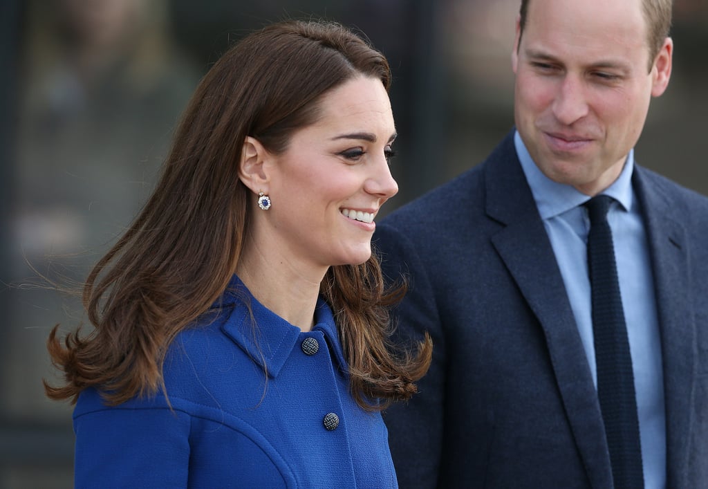 Prince William and Kate Middleton in South Yorkshire 2018