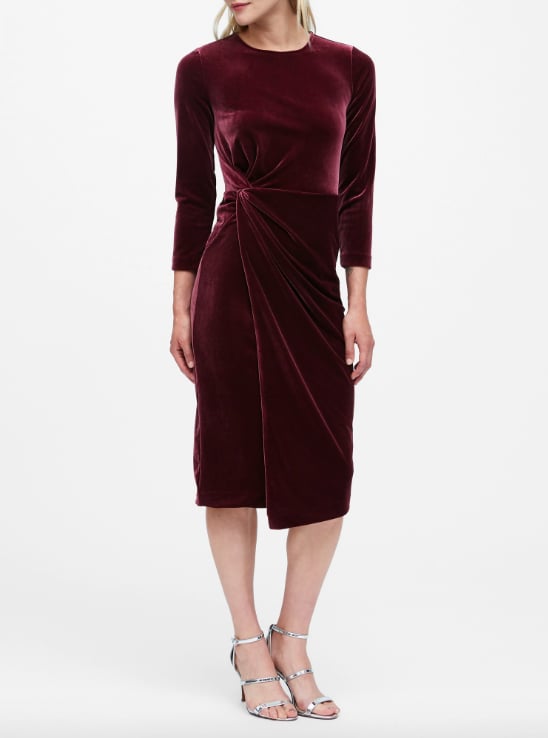 Velvet Twisted Dress