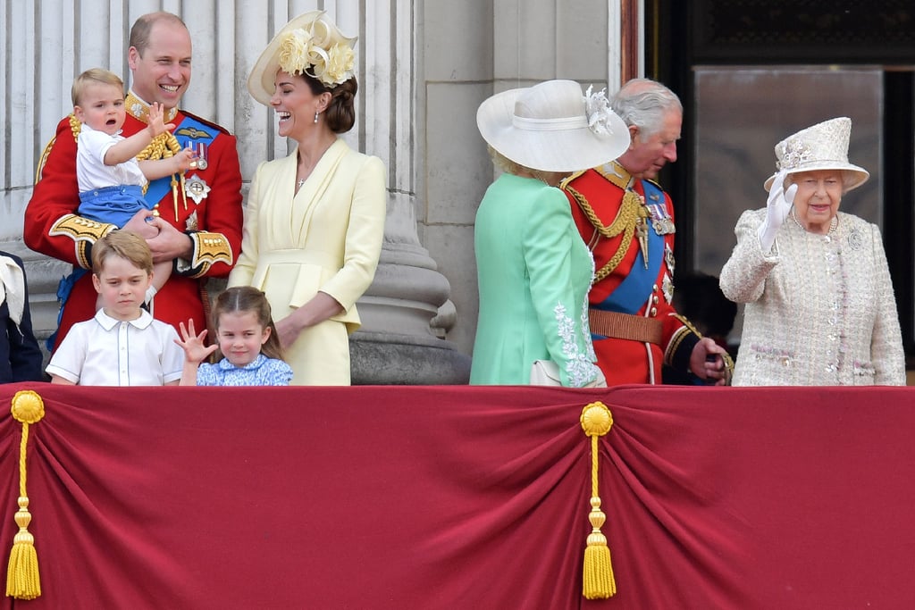 Prince George Princess Charlotte at Trooping the Colour 2019