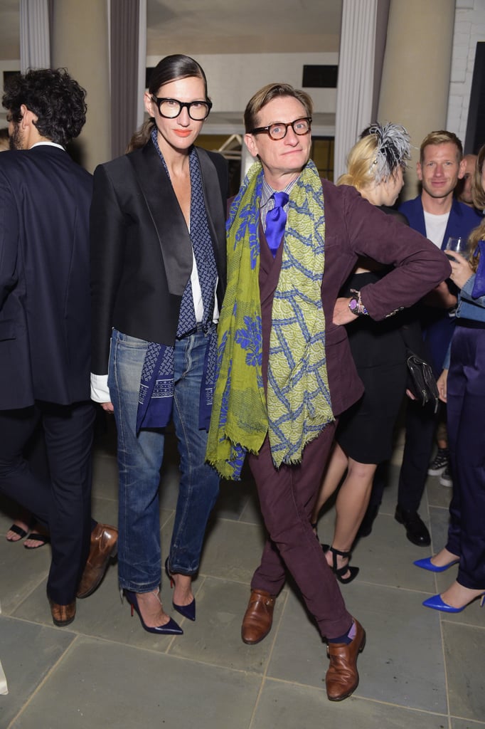 Jenna Lyons and Hamish Bowles