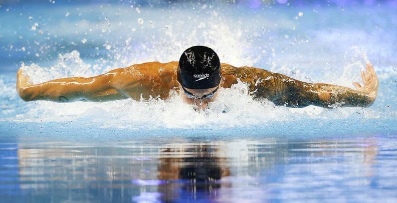 He's a SPIRE Institute and Academy Swim Ambassador