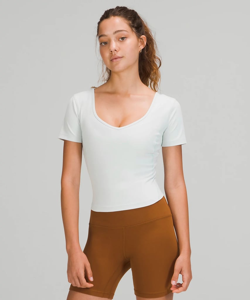 A Cropped T-Shirt: lululemon Align T-shirt