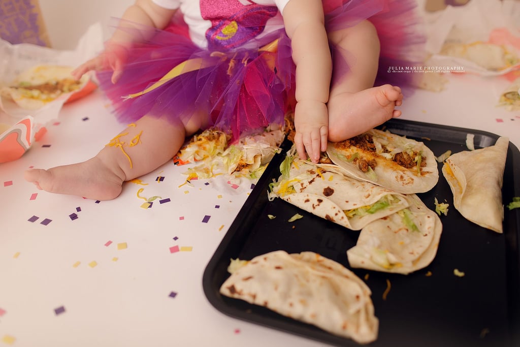 Baby's Taco Bell Cake Smash