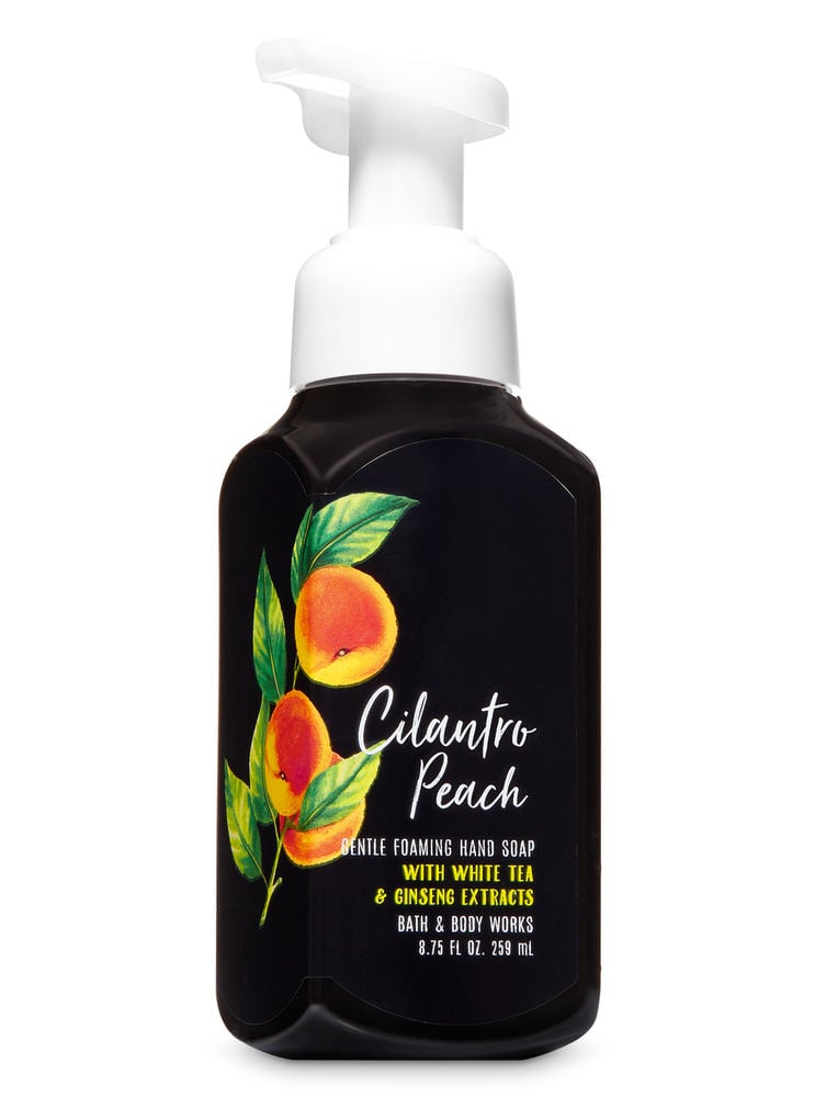 Cilantro Peach Gentle Foaming Hand Soap Bath And Body