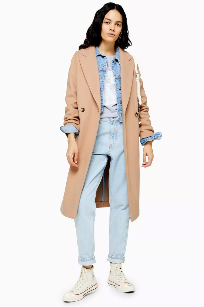 idiom Spole tilbage Sommetider Topshop Camel Double Breasted Coat | 19 New Fall Pieces From Topshop You'll  Regret Not Buying When They Sell Out | POPSUGAR Fashion Photo 12
