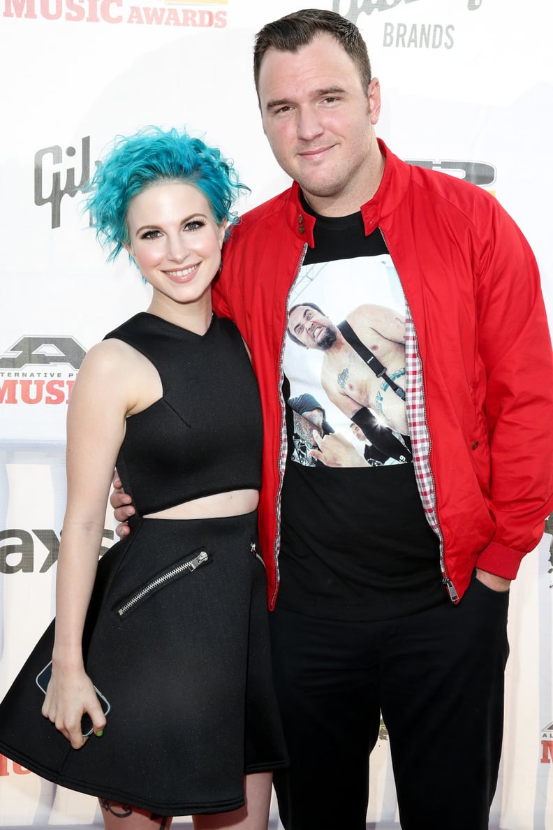 Hayley Williams and Chad Gilbert