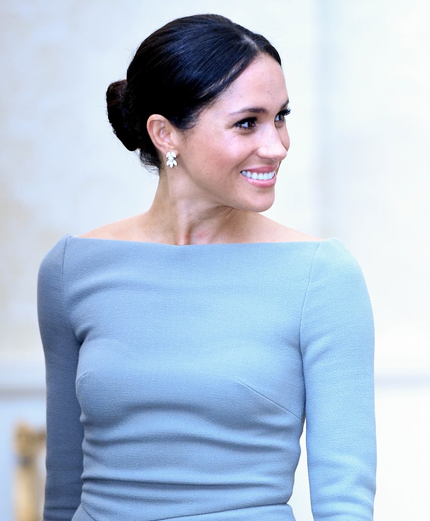 Meghan Markle Straight Hair September 2018