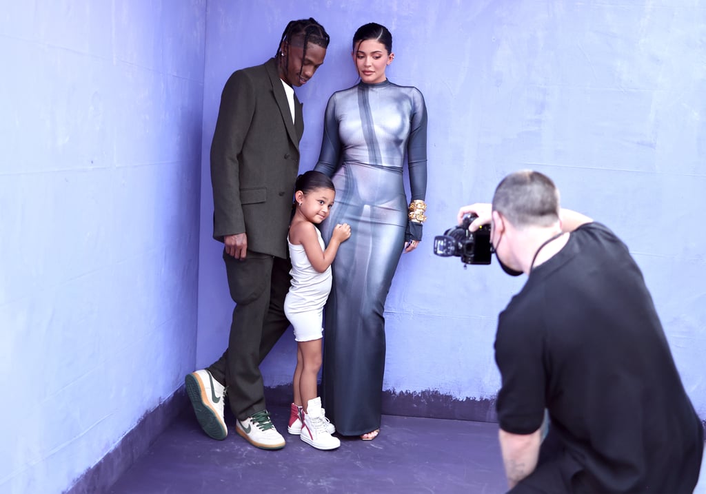 Kylie Jenner, Travis Scott and Stormi Billboard Music Awards