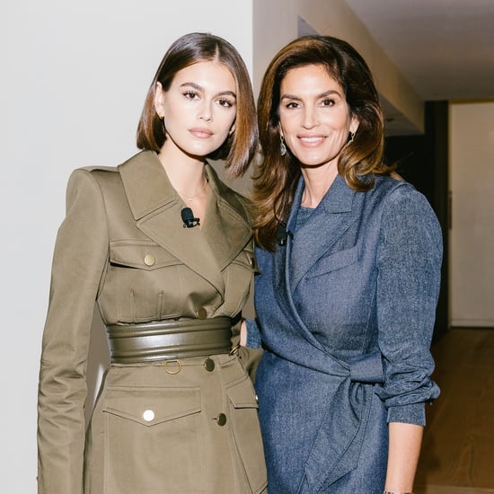 Kaia Gerber and Cindy Crawford at Vogue's Forces of Fashion