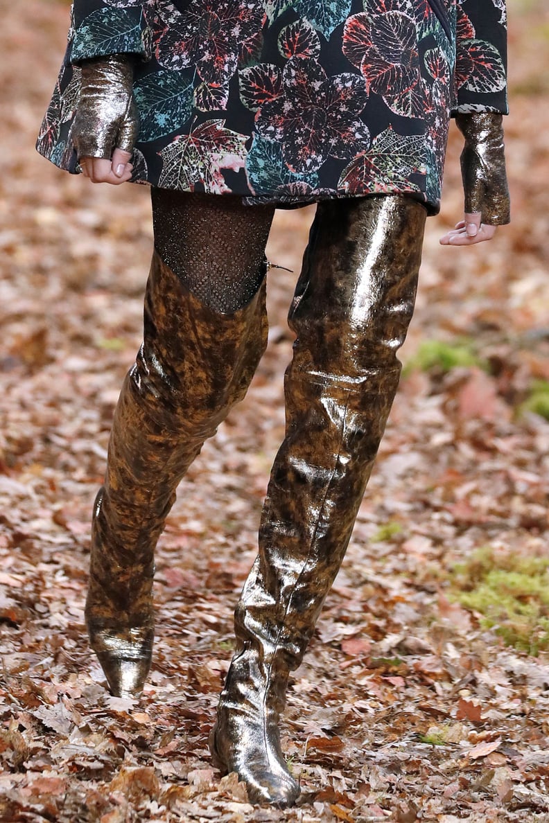And We Expect Big Things For These Chanel Foliage Boots
