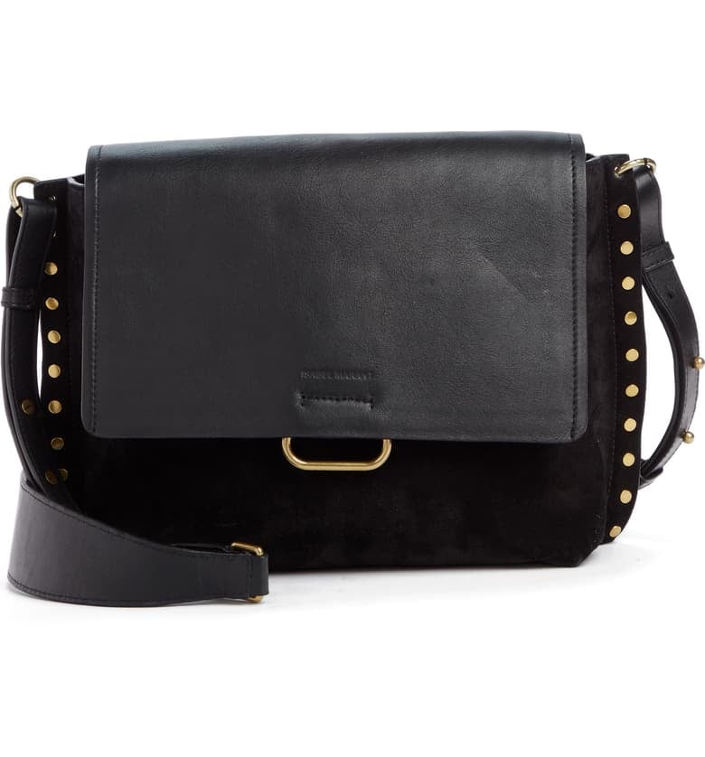 Isabel Marant Asli Leather Messenger Bag