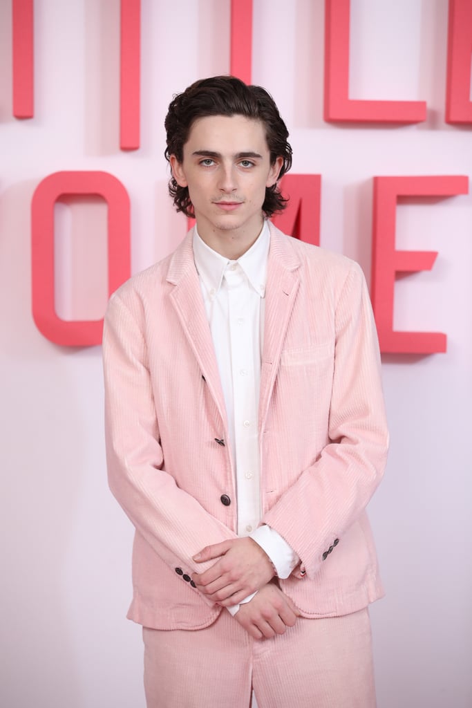 Timothée Chalamet Just Wore Another Pink Suit