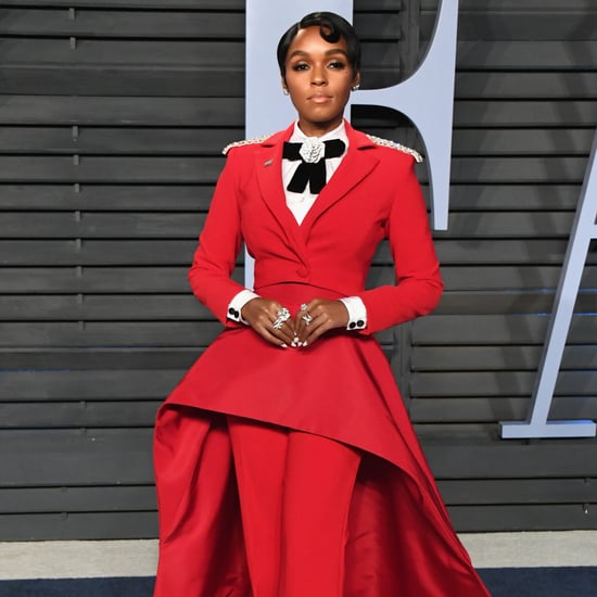 Janelle Monae Christian Siriano Suit Oscars Afterparty 2018