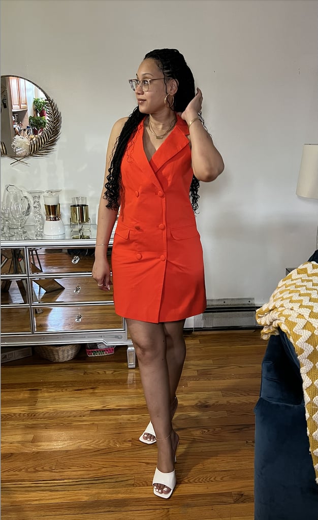 Sleeveless Blazer Minidress