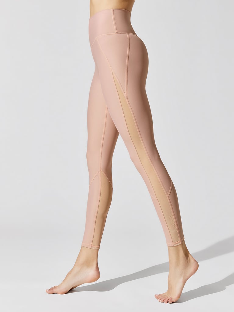 Mesh Insert High Rise Legging