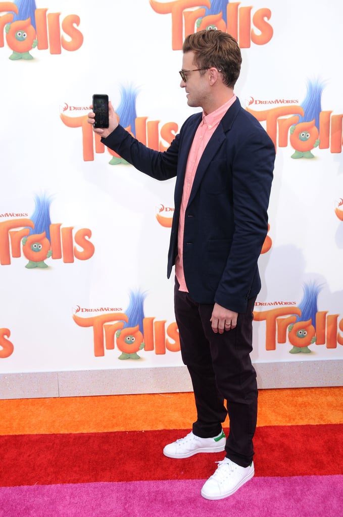 Justin Timberlake at Trolls Premiere in LA October 2016
