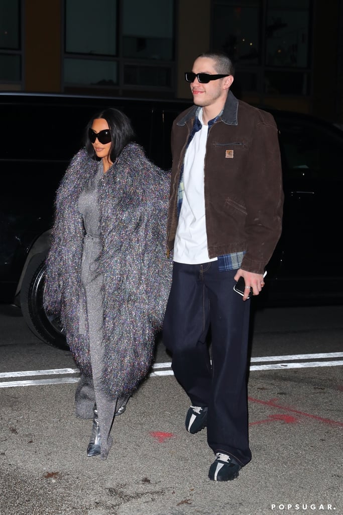 Kim Kardashian and Pete Davidson in New York City