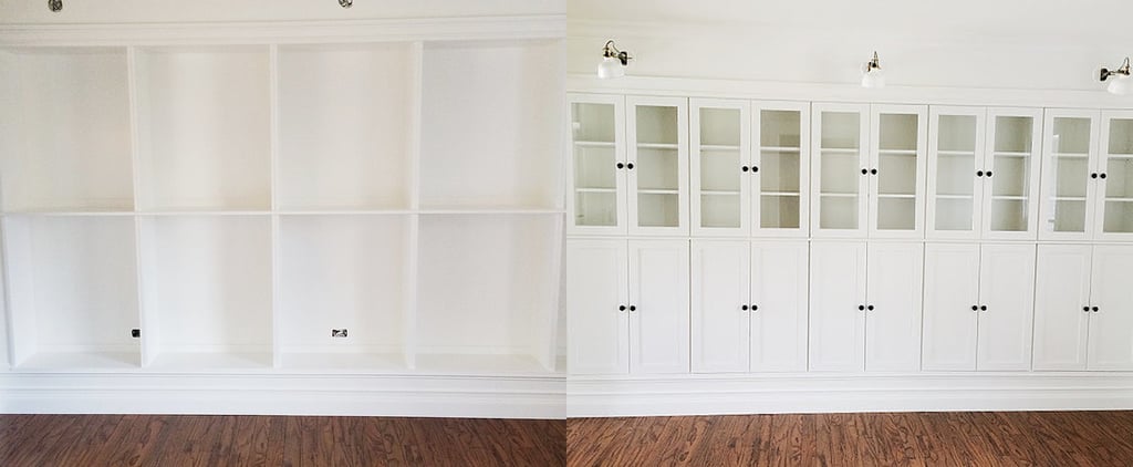 DIY Ikea Built-In Bookcases