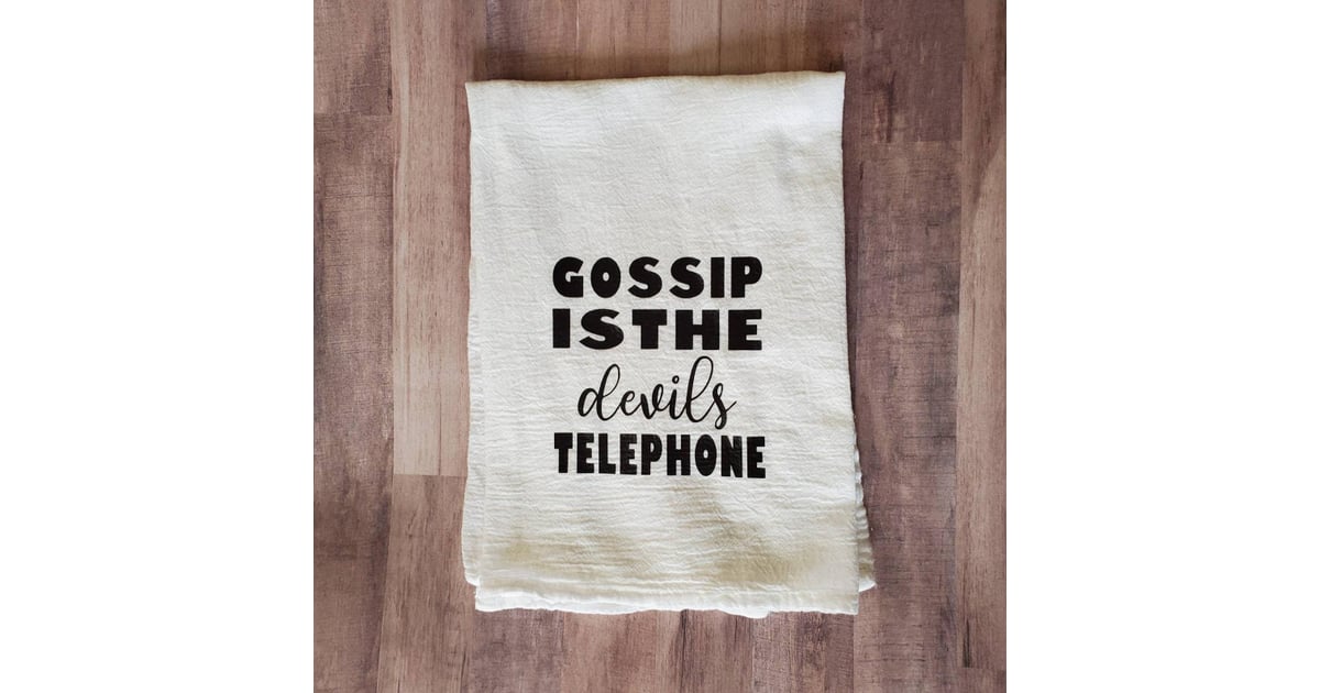 Schitt's Creek Inspired Dish Towel These Schitt's Creek Kitchen